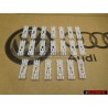 20x Genuine VW Rain Gutter Roof Moulding Trim Clip - 1H0853733B