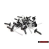 20x Genuine VW Front Rear Wheel Arch Flare Trim Pop Rivet 14mm - N 90634901