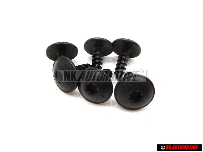 6x Genuine VW Hexagon Socket Head Panel Bolt 5x16 - N 90974701