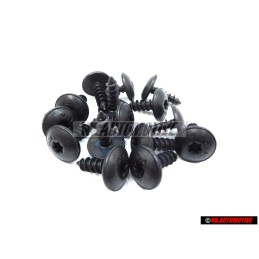 15x Genuine VW Hexagon Socket Head Panel Bolt 5x16 - N 90974701