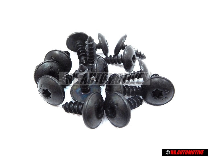 15x Genuine VW Hexagon Socket Head Panel Bolt 5x16 - N 90974701