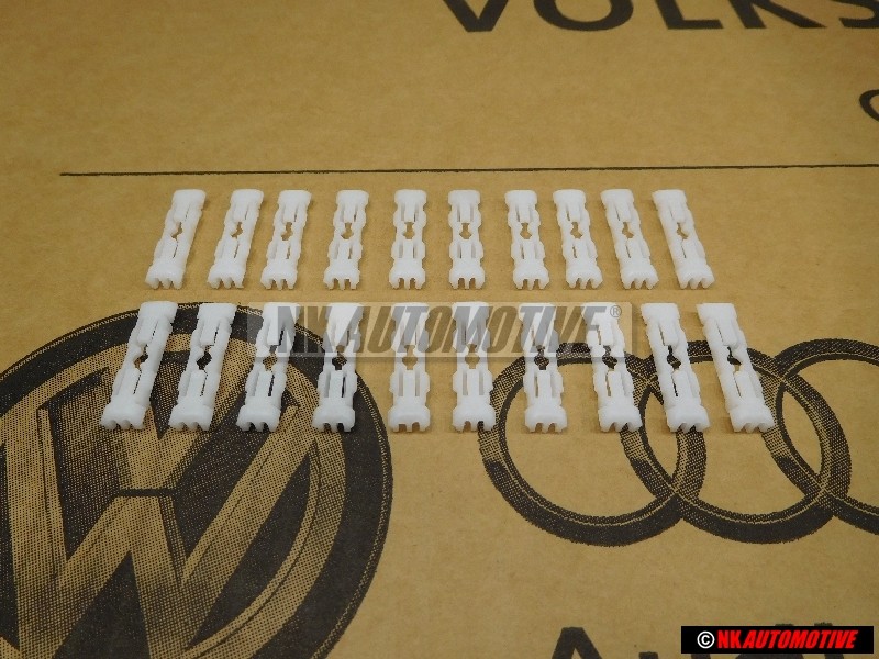 20x Genuine VW Molding Roof Retaining Clip - 191853733A