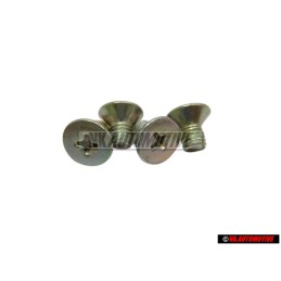 4x Genuine VW Countersunk Bolt - N 0142154