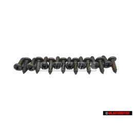 16x Genuine VW Oval Head Panel Screw - N 01396111