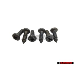 6x Genuine VW Oval Head Panel Screw - N 01396111