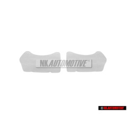 2x Genuine VW Front Seat Rail Runner Guide Piece Clip Slider - 435881203A