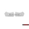 2x Genuine VW Front Seat Rail Runner Guide Piece Clip Slider - 435881203A