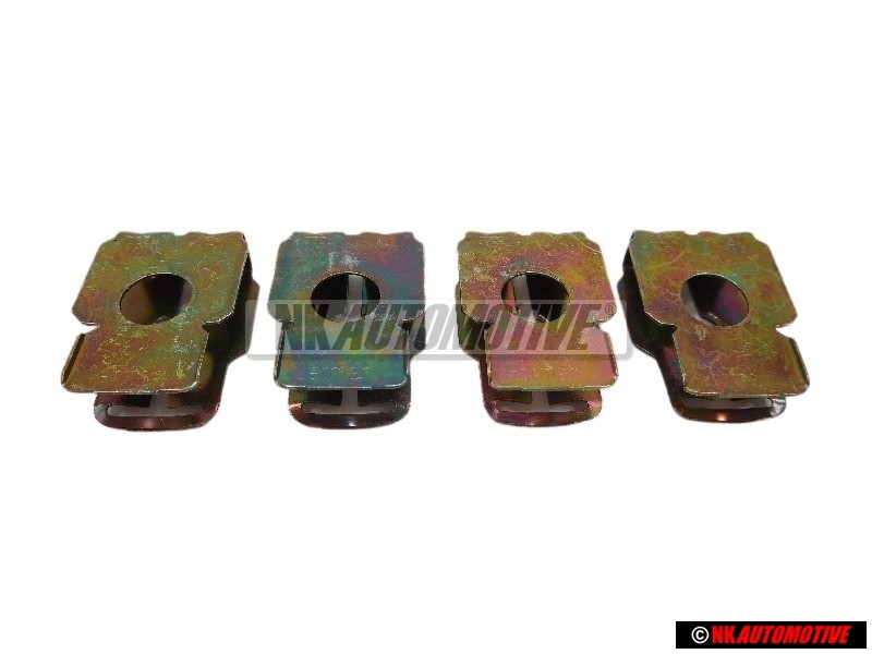4x Genuine VW Fuel Pump Support Speed Nut - WHT002257
