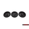 3x Genuine VW Floor Pan Underbody Rubber Plug Grommet Bung 40mm - 1K0899185