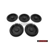 5x Genuine VW Floor Pan Underbody Rubber Plug Grommet Bung 40mm - 1K0899185