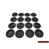 16x Genuine VW Floor Pan Underbody Rubber Plug Grommet Bung 40mm - 1K0899185