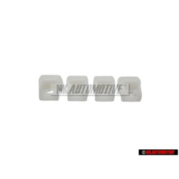 4x Genuine VW Rear Axle Brake Pipe Holder, Bracket, Clip.