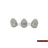 3x Genuine VW Side Moulding Trim Strip Clip Fastener - 191853585A