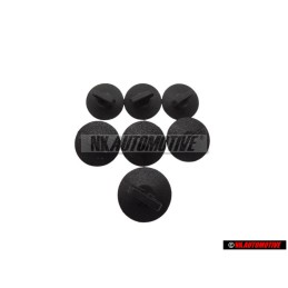 7x Genuine VW Clip Sound Absorber Bonnet Vw T4 - 701863841