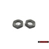 2x Genuine VW Hexagon Nut M10x1 - N 10328605