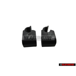 2x Genuine VW Bonnet Hood Release Cable Retaining Clip Bracket - 191823567