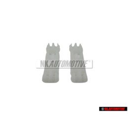 2x Genuine VW Rain Gutter Roof Moulding Trim Clip - 1H0853733B