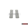 2x Genuine VW Rain Gutter Roof Moulding Trim Clip - 1H0853733B