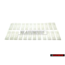 24x Genuine VW Rain Gutter Roof Moulding Trim Clip - 1H0853733B