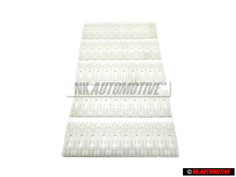 50x Genuine VW Rain Gutter Roof Moulding Trim Clip - 1H0853733B