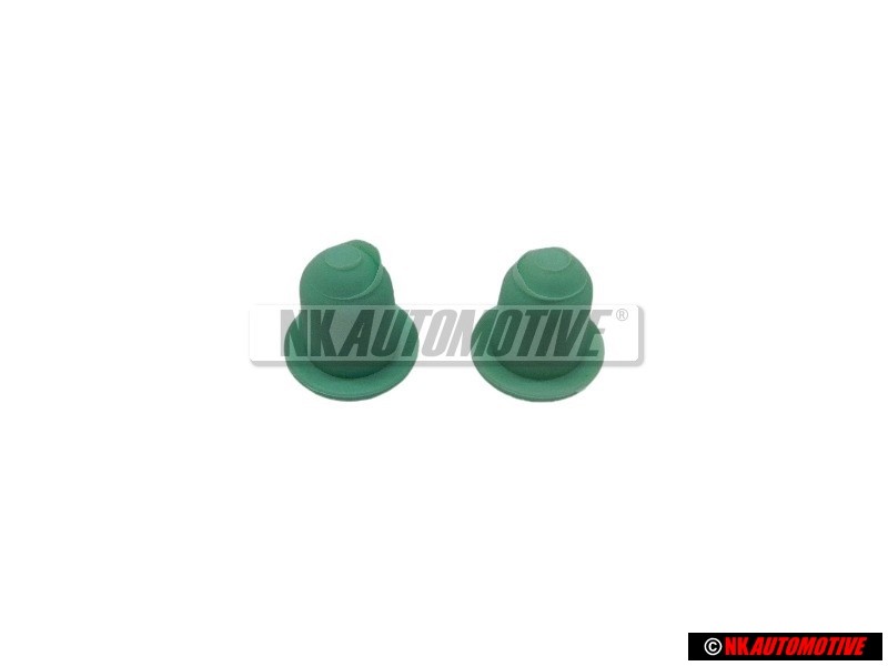 2x Genuine VW Side Moulding Trim Clip Grommet - 1H0853586