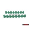 16x Genuine VW Side Moulding Trim Clip Grommet - 1H0853586