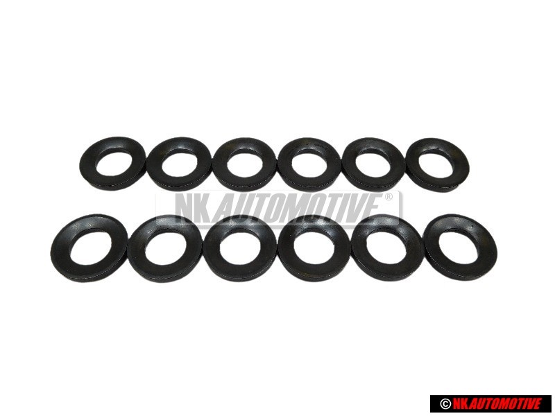 12x Genuine VW Rear Axle Stub Belleville Spring Washer - 321501119A