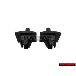 2x Genuine VW Front Grill or Lower Spoiler Securing Clip - 171853695A