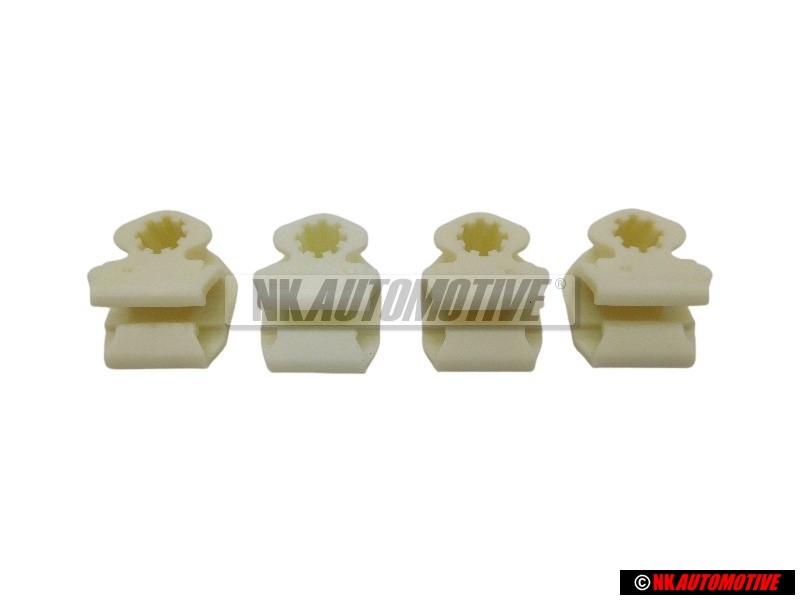4x Genuine VW Retainer For Brake Pipe - 5Q0611797B