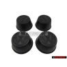 4x Genuine VW Steel Wheel Winter Tires Centre Hub Cap Cover - 321601171A 01C