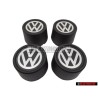 4x Genuine VW Wheel Centre Hub Cap Atiwe Rims - 255601151A