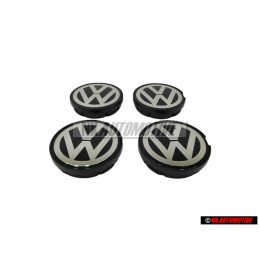 4x Genuine VW Alloy Wheel Centre Cap - 6N0601171 BXF