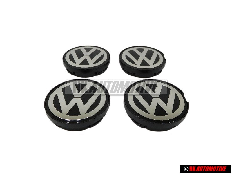 4x Genuine VW Alloy Wheel Centre Cap - 6N0601171 BXF