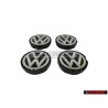 4x Genuine VW Alloy Wheel Centre Cap - 6N0601171 BXF