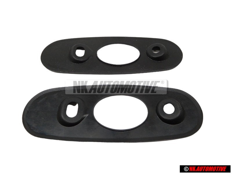 2x Genuine VW Exterior Mirror Seal Gasket Underlay - 535857543 01C