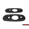 2x Genuine VW Exterior Mirror Seal Gasket Underlay - 535857543 01C