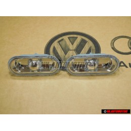 2x Genuine VW Turn Signal Indicator - 1J0949117