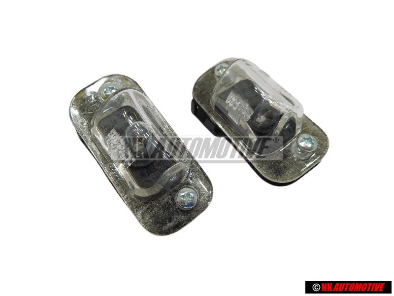 2x Genuine VW Licence Plate Light - 1H6943021B
