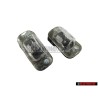 2x Genuine VW Licence Plate Light - 1H6943021B