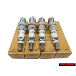 4x Genuine VW spark plug longlife - 101000033AA