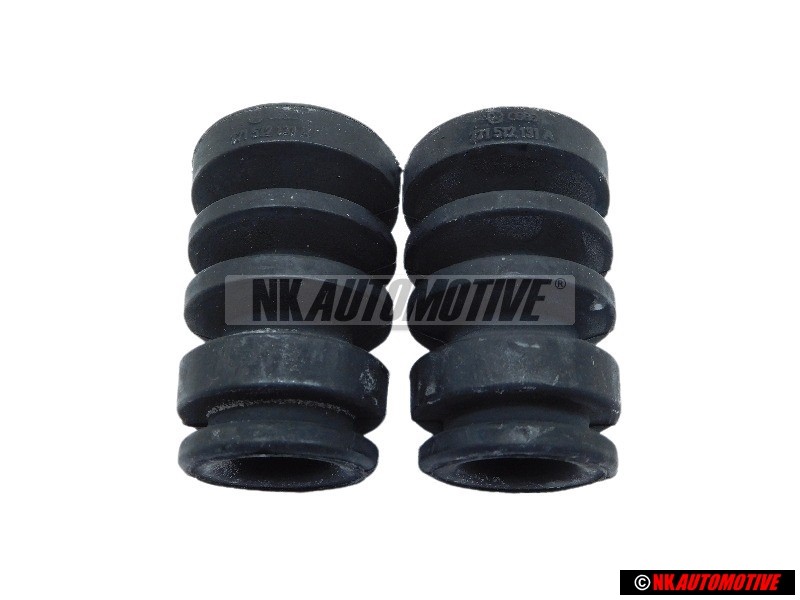 2x Genuine VW Rear Suspension Strut Stop Buffer 71mm - 171512131A