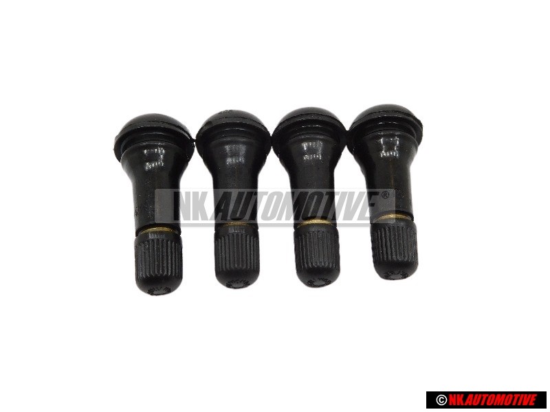 4x Genuine VW Rubber Valve - 281601361