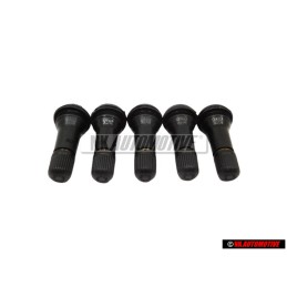 5x Genuine VW Rubber Valve - 281601361
