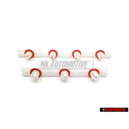 7x Genuine VW Upper Side Moulding Installation Clip - 113853585C