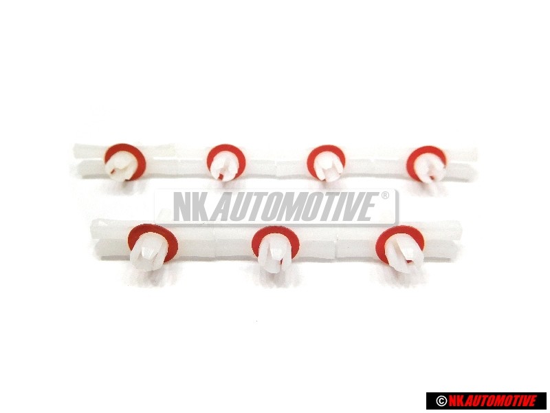 7x Genuine VW Upper Side Moulding Installation Clip - 113853585C