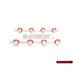8x Genuine VW Upper Side Moulding Installation Clip - 113853585C