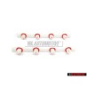 8x Genuine VW Upper Side Moulding Installation Clip - 113853585C