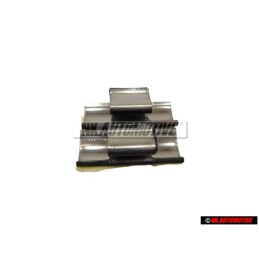 2x Genuine VW Sleeve Joining Clip Black - 191853349