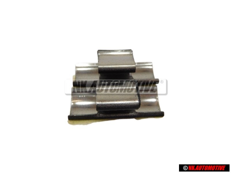 2x Genuine VW Sleeve Joining Clip Black - 191853349
