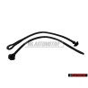 2x Genuine VW Holding Strap Satin Black - 1H6863447 B41